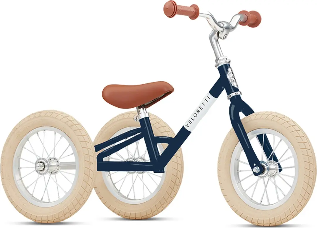 Veloretti Driewieler 2-in-1 Loopfiets 12 inch