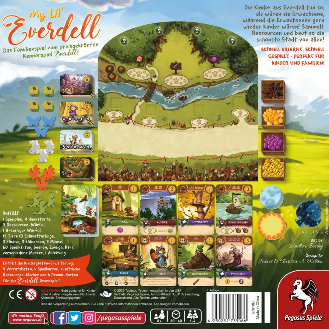 Pegasus My Lil' Everdell Bordspel - 1-4 Spelers