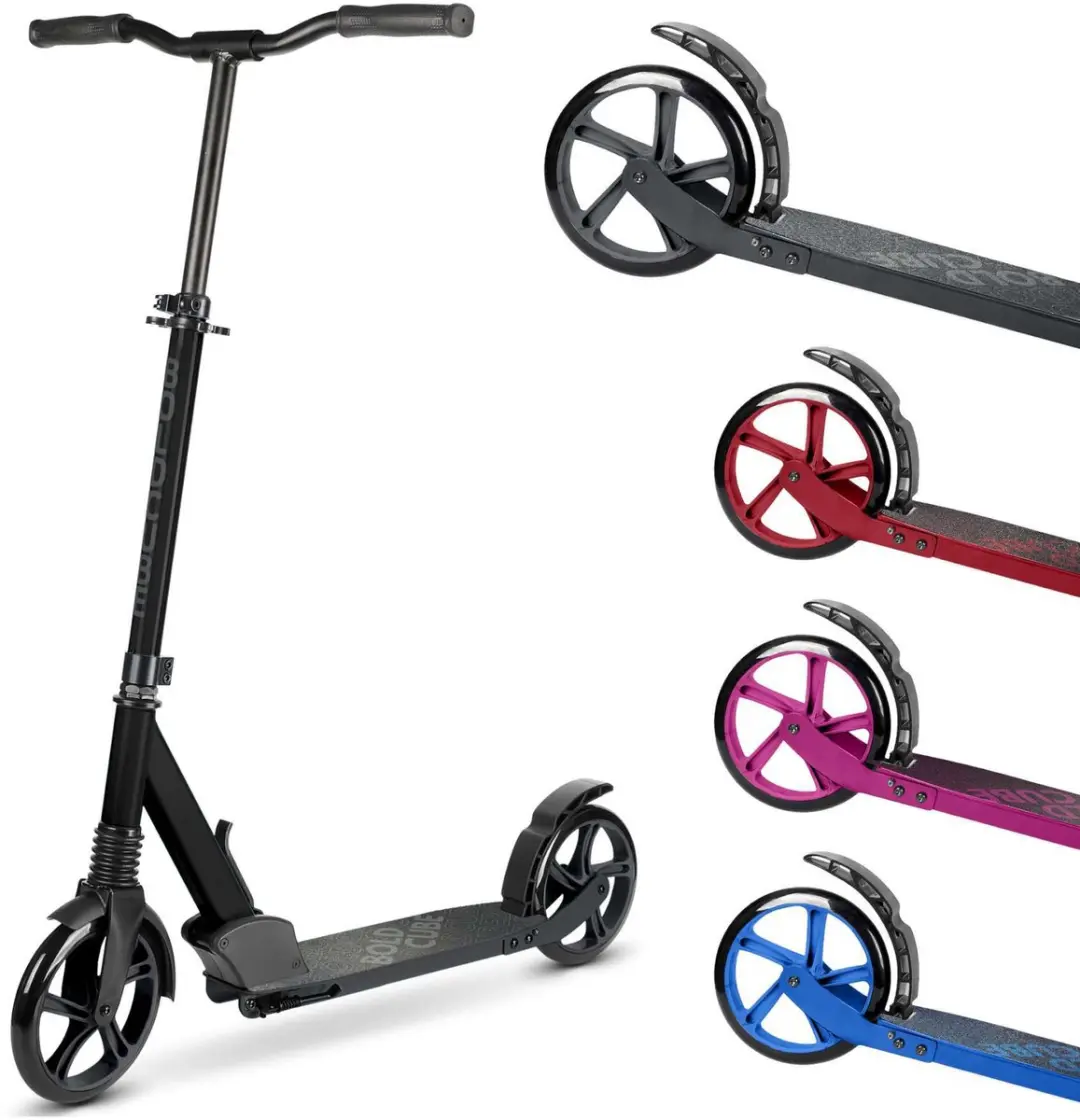 Volare BOLDCUBE BIG 2-Wielstep - 7.87 Inch - Zwart