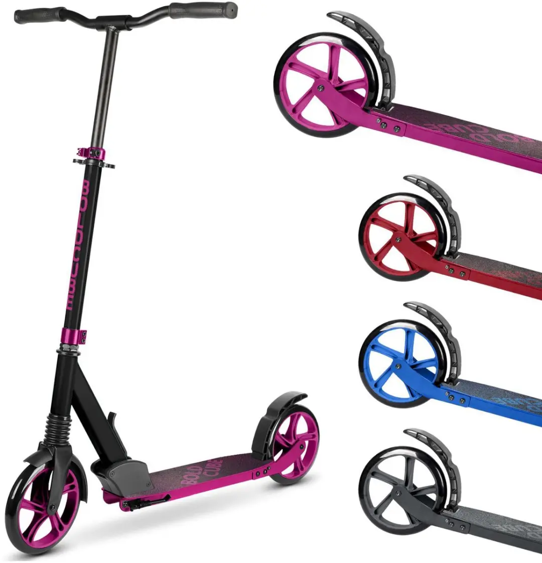 Volare BOLDCUBE BIG 2-Wielstep 7.87 Inch - Magenta