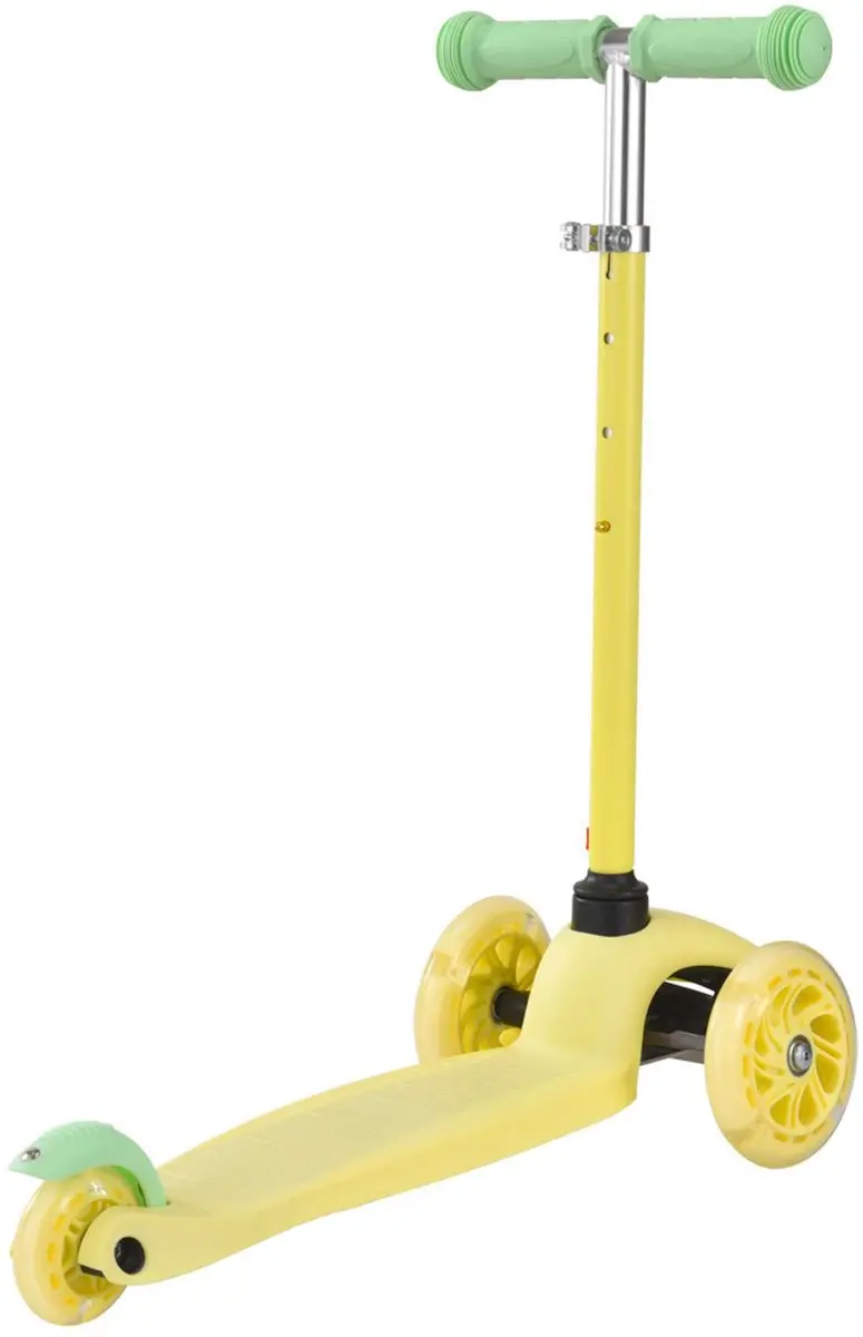 Volare BOLDCUBE Teeny Driewielstep 10 Inch - Geel