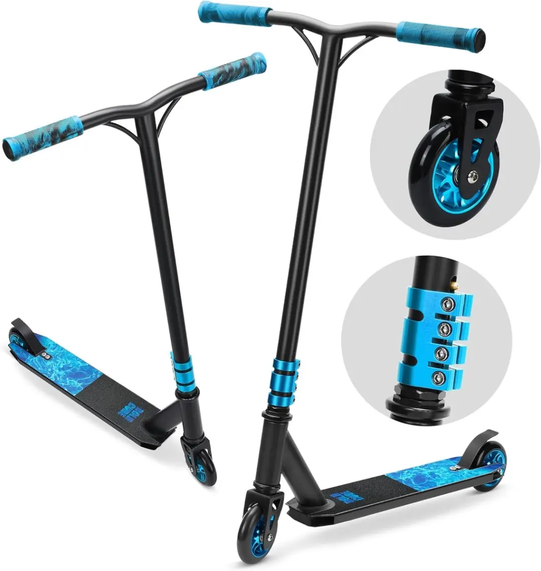 Volare BOLDCUBE Deluxe Stuntstep - Donker Blauw