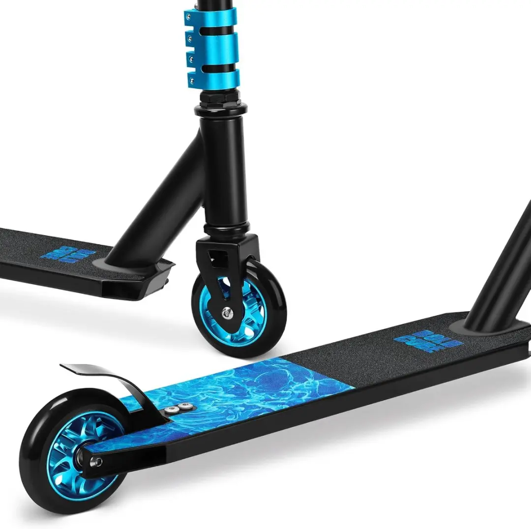 Volare BOLDCUBE Deluxe Stuntstep - Donker Blauw