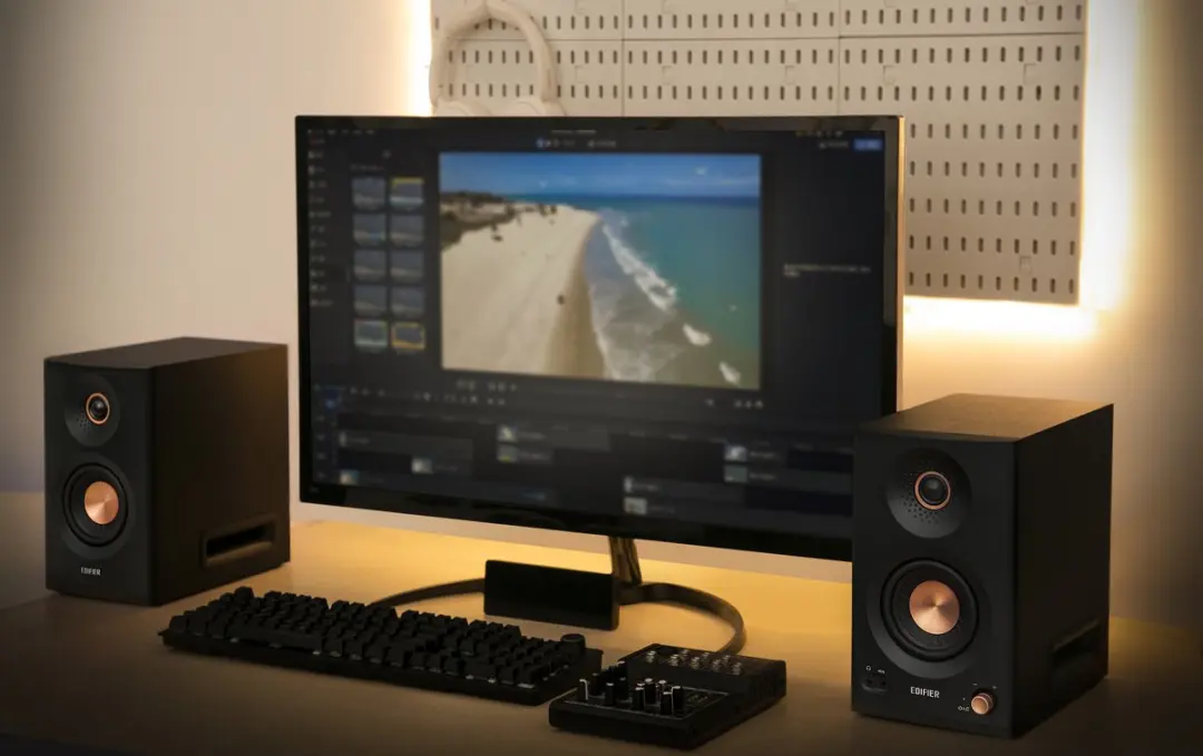 Edifier MR5 MR5-BLK Monitorluidsprekers - 110W - Zwart - afbeelding 6 van 6