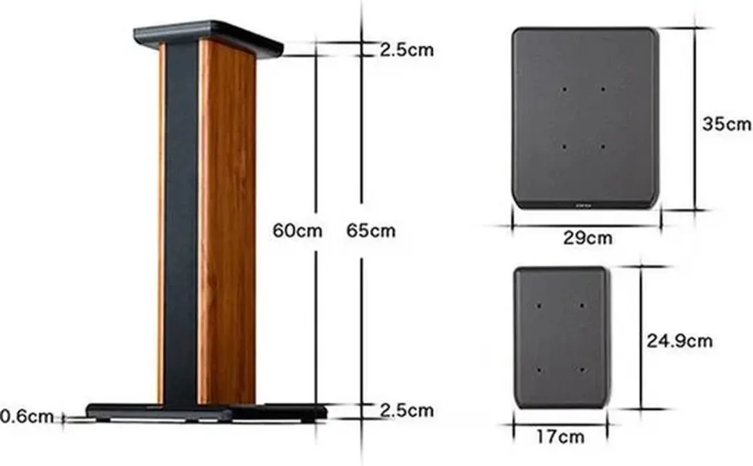 Edifier SS02 Speaker Stands - Hout
