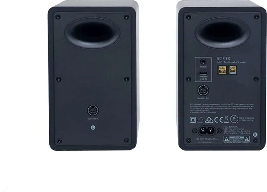 Edifier M60 M60-BLK 2.0 PC-luidsprekers - 66W - Zwart