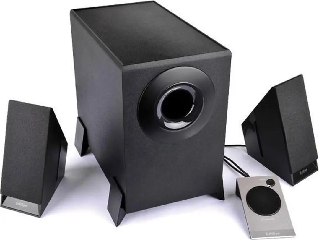 Edifier M1360 2.1 Speakerset - Transparent - afbeelding 6 van 6