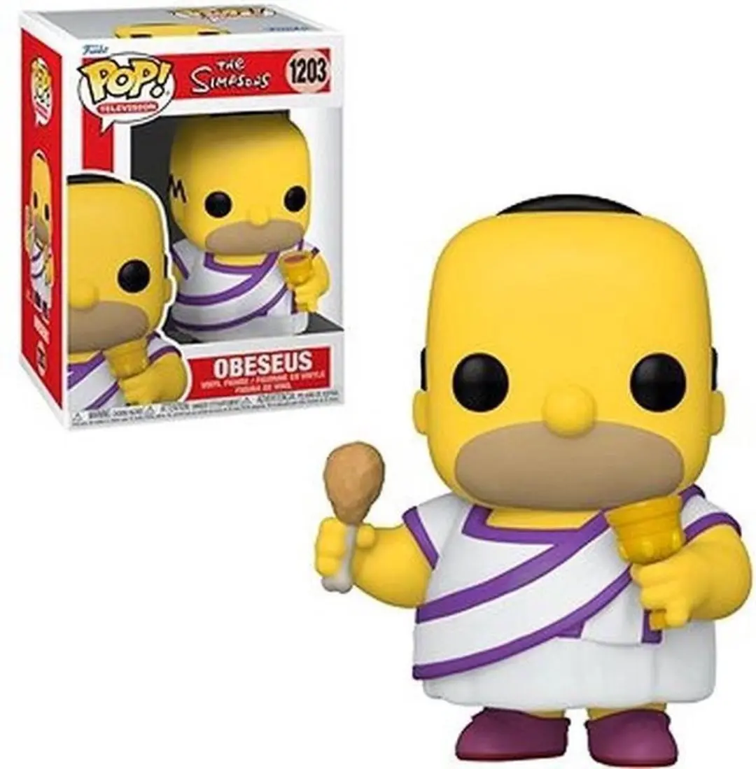 Funko Pop! Animation The Simpsons Obeseus Homer - 59299 - Multicolor