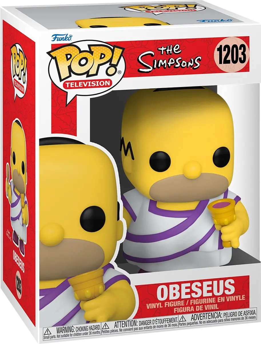 Funko Pop! Animation The Simpsons Obeseus Homer - 59299 - Multicolor