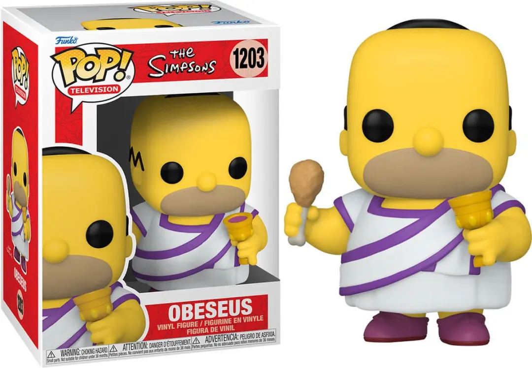 Funko Pop! Animation The Simpsons Obeseus Homer - 59299 - Multicolor