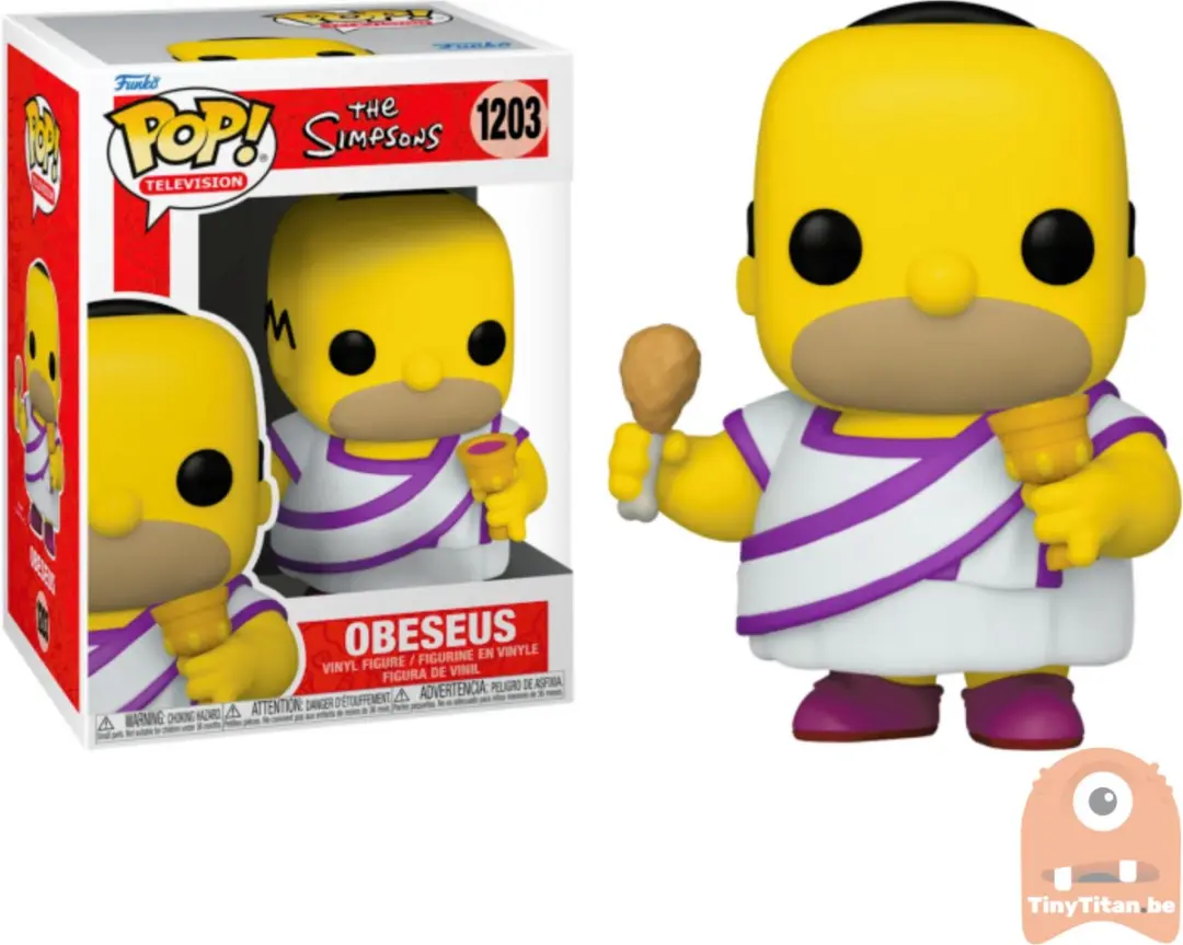 Funko Pop! Animation The Simpsons Obeseus Homer - 59299 - Multicolor