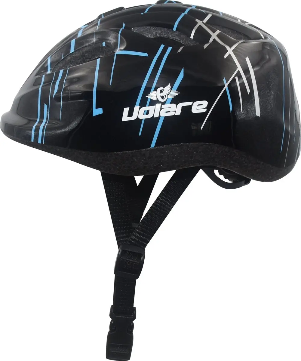 Volare Kids Fietshelm - 47-51cm - Zwart