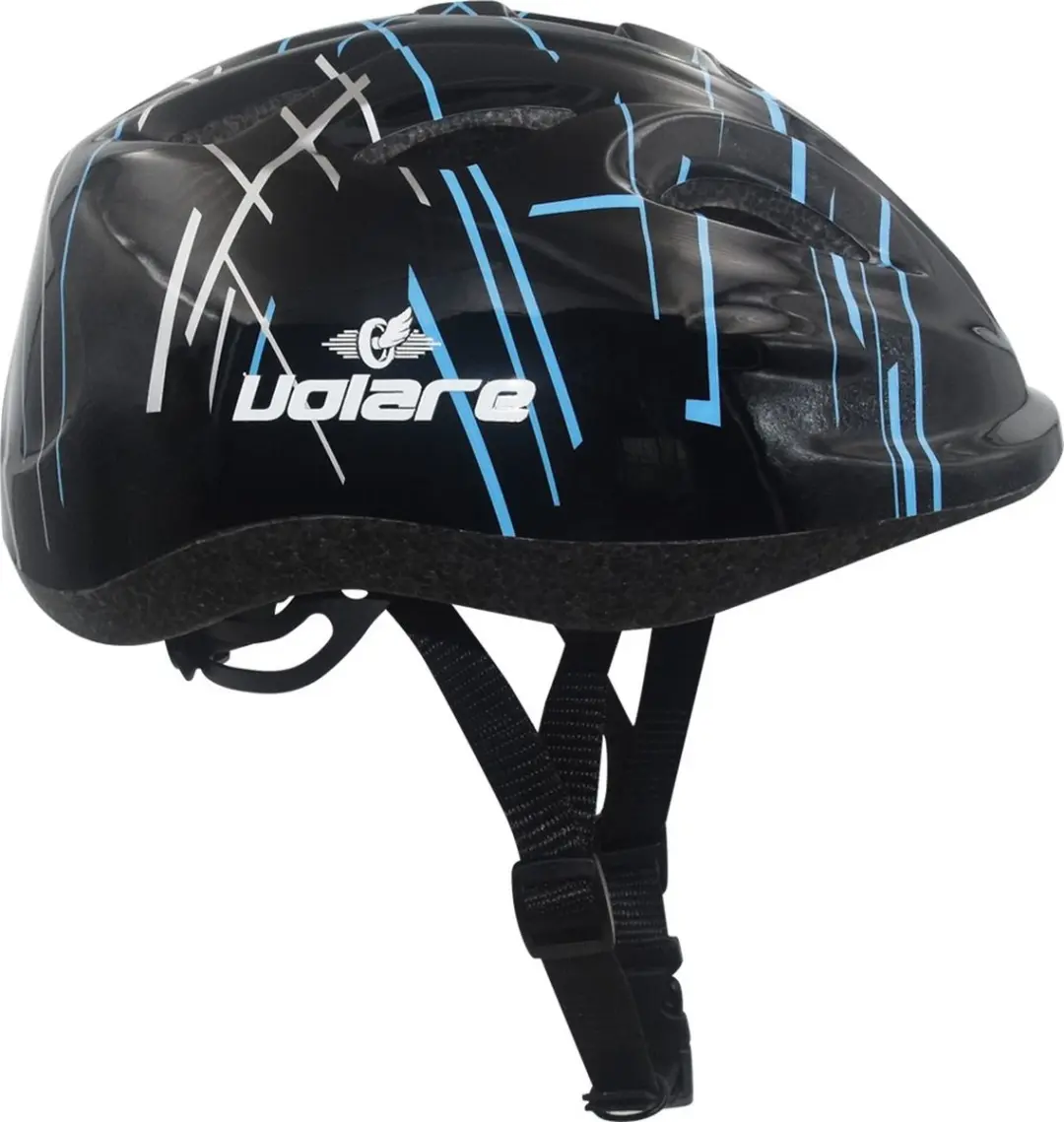 Volare Kids Fietshelm - 47-51cm - Zwart