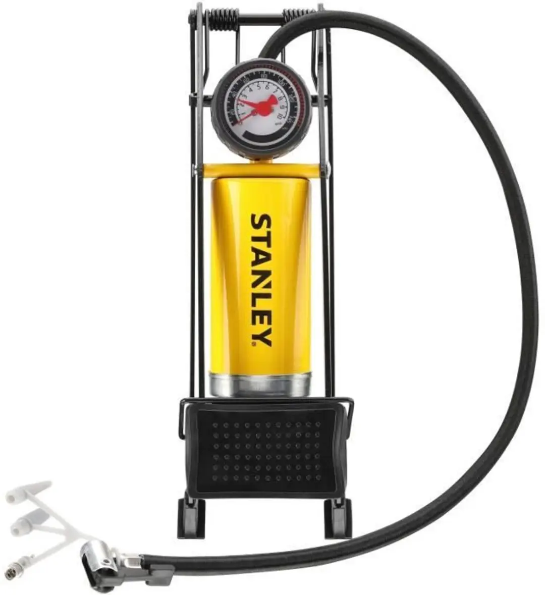 Stanley STHT80894-1 Voetpomp - Hoge Druk 300 Bar - Lichtgewicht Geel/Zwart