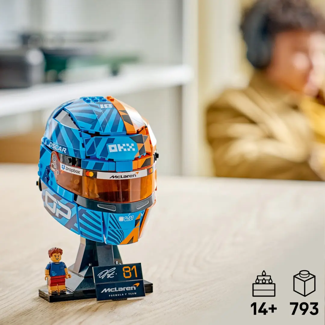 LEGO McLaren F1 Team Helm Oscar Piastri Bouwpakket 43017 - 793 Stukken - Multicolor