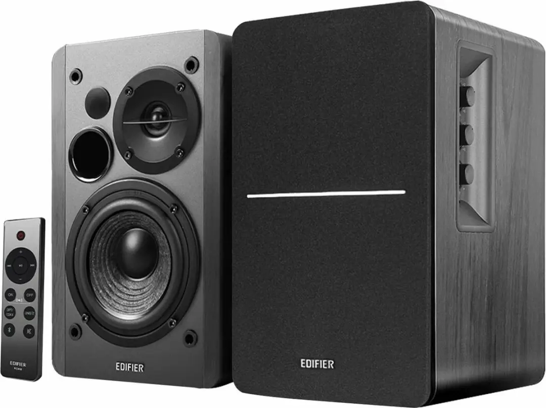 Edifier R1280DBs Actieve Boekenplankluidsprekers - 42W - Zwart - afbeelding 6 van 6