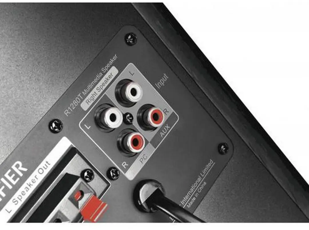 Edifier R1280T Actieve Speakerset - 2.0 - Zwart - afbeelding 6 van 6