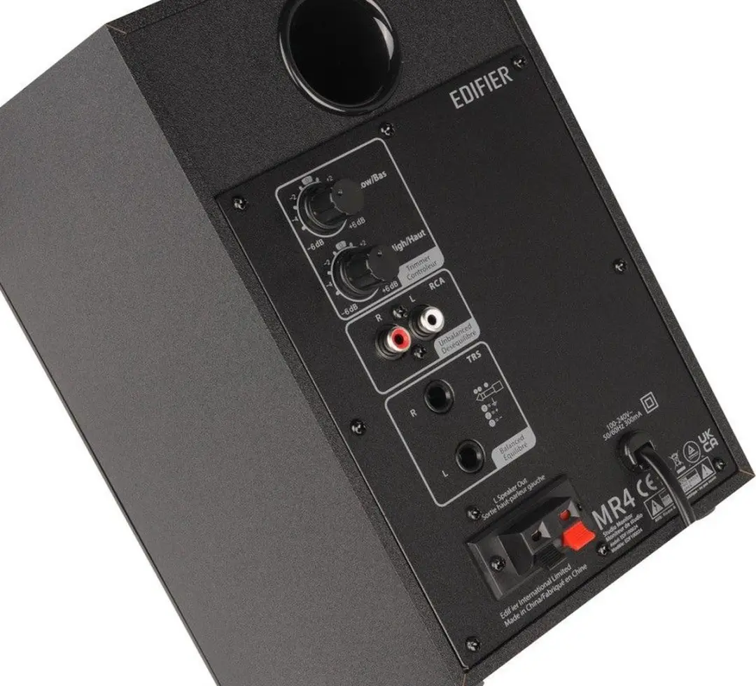 Edifier MR4 Studio Monitor - Zwart