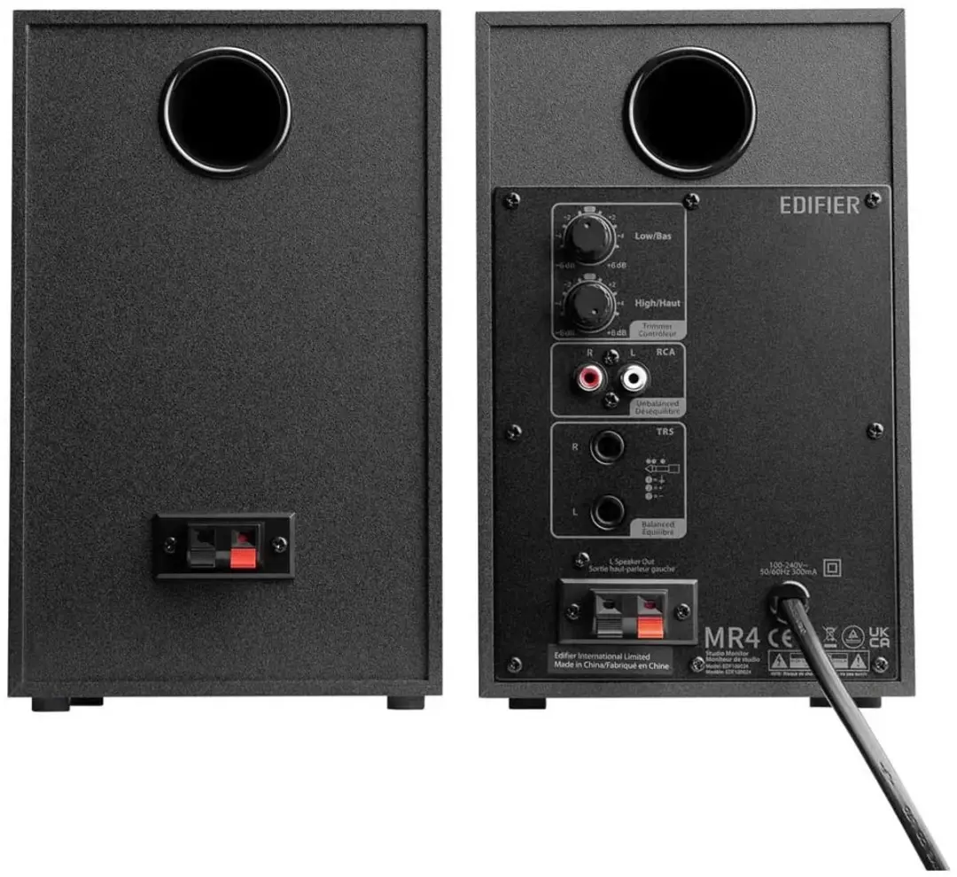 Edifier MR4 Studio Monitor - Zwart
