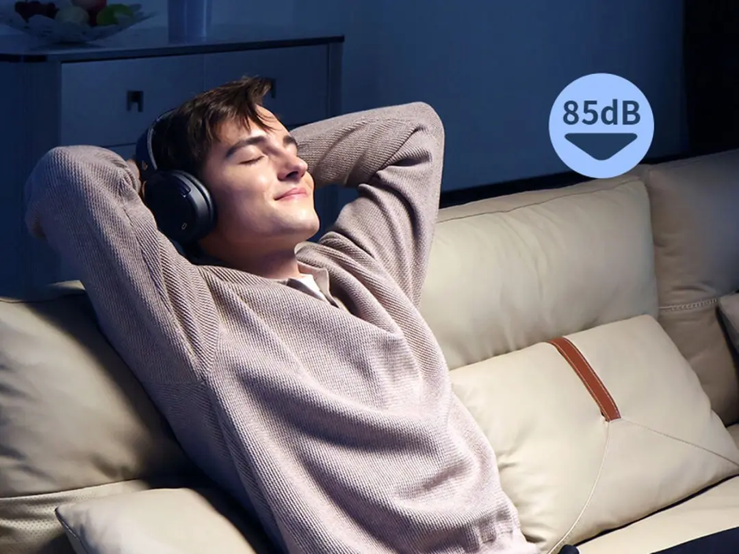 Edifier WH950NB Over-Ear HiRes ANC Koptelefoon - Zwart - afbeelding 6 van 6