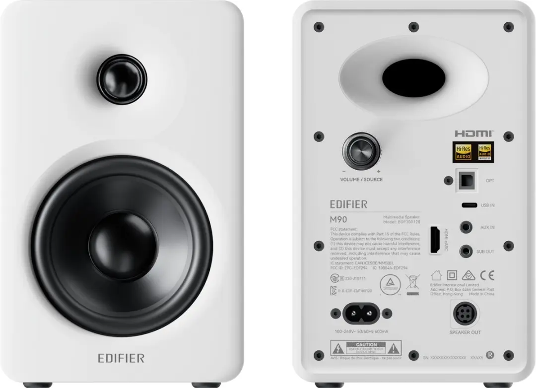 Edifier M90 2.0 speakerset - 100W - Wit