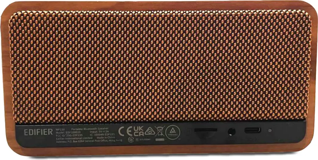 Edifier MP230 Retro Bluetooth Speaker - 20W - Hout - afbeelding 6 van 6