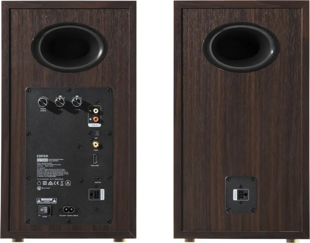 Edifier R2750DBMKII Luidsprekers - 144W - Bruin