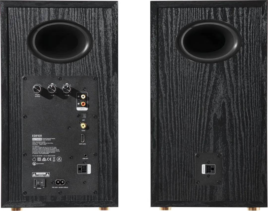 Edifier R2750DBMKII 2.0 Speakerset - 144W - Zwart