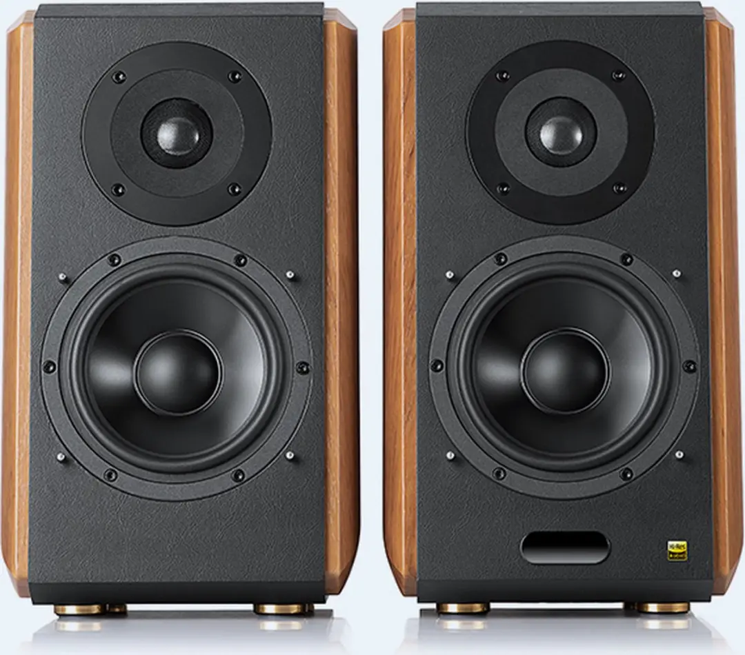 Edifier S1000W Actieve Speaker - Walnoot