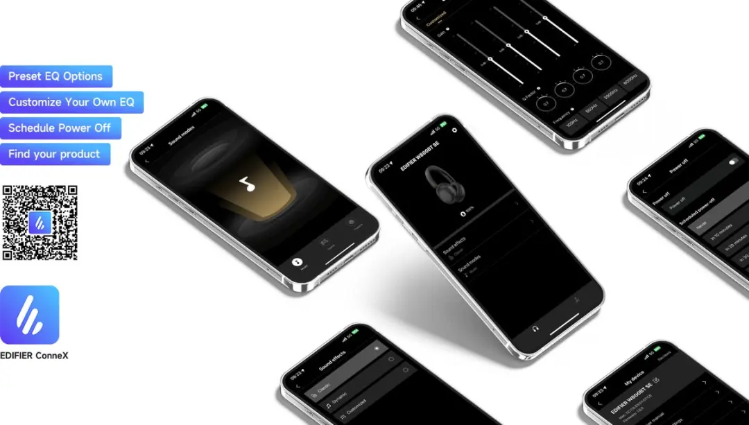 Edifier W800BT SE Bluetooth Koptelefoon - Zwart