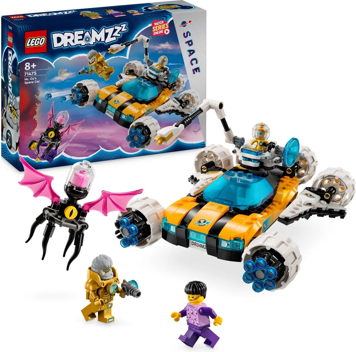 LEGO DREAMZzz De Ruimteauto van Meneer Oz 71475 - 350 Stukken - 2 Minifiguren - afbeelding 2 van 6