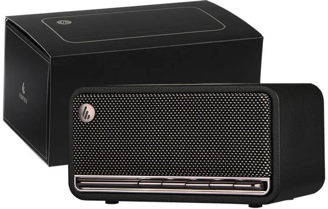 Edifier MP230 Retro Bluetooth Speaker - 20W - Zwart - afbeelding 6 van 6
