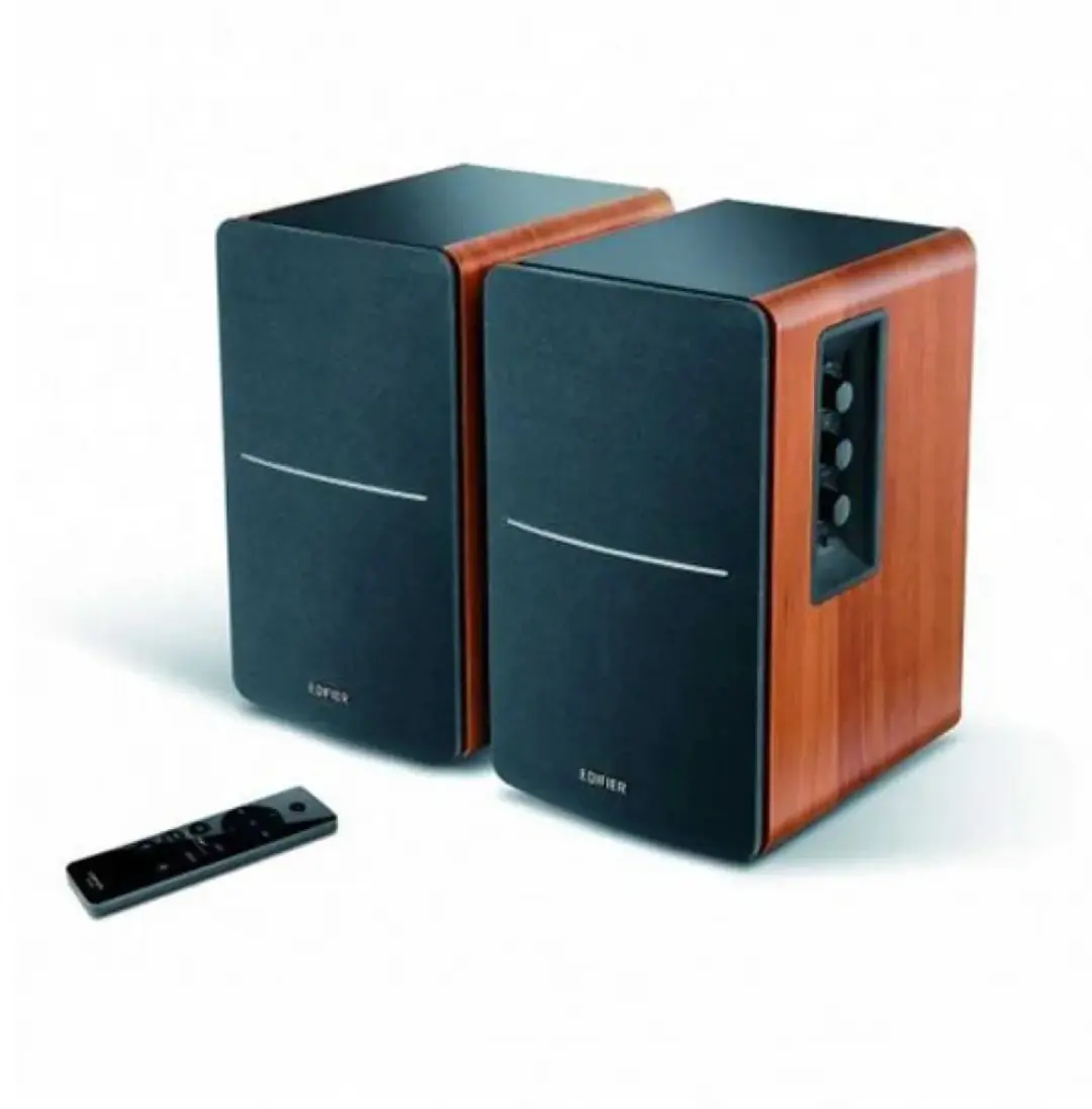 Edifier R1280DBs Actieve Boekenplankluidsprekers - 42W - Bruin