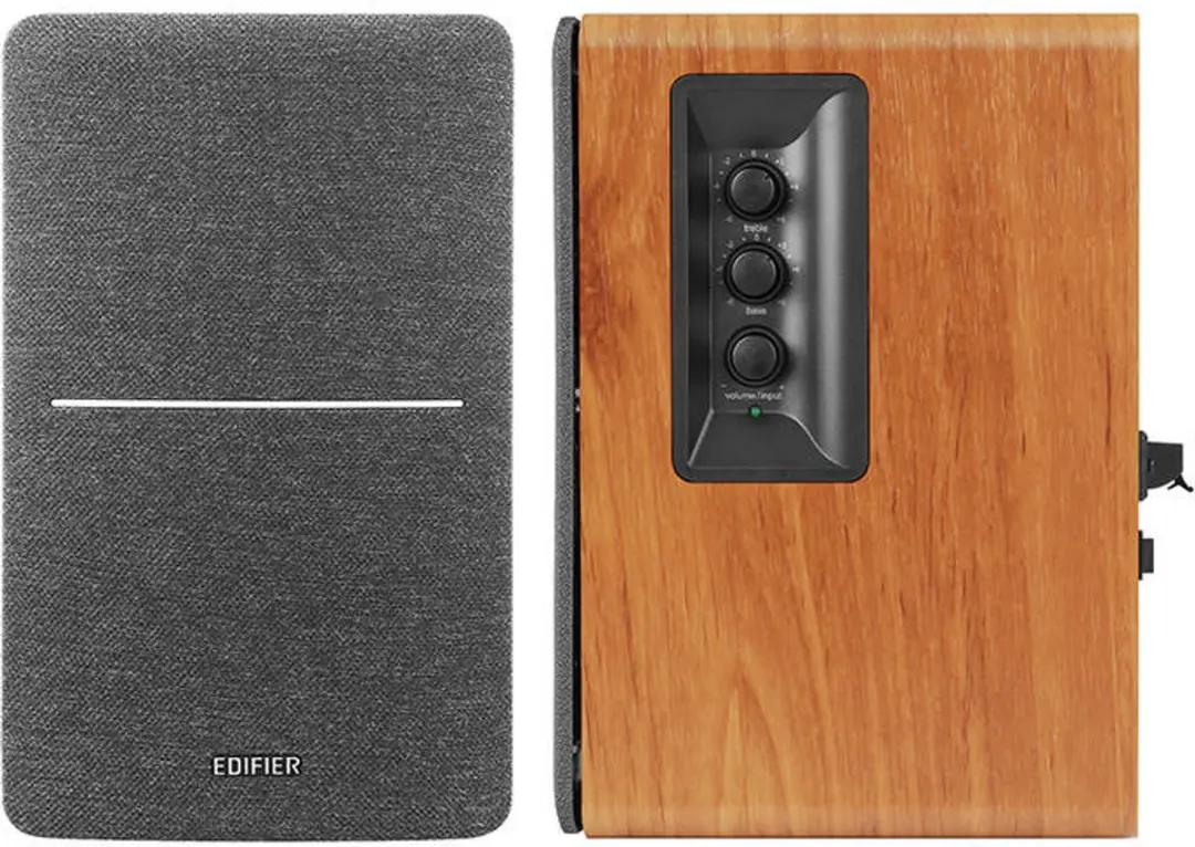 Edifier R1280DBs Actieve Boekenplankluidsprekers - 42W - Bruin - afbeelding 6 van 6