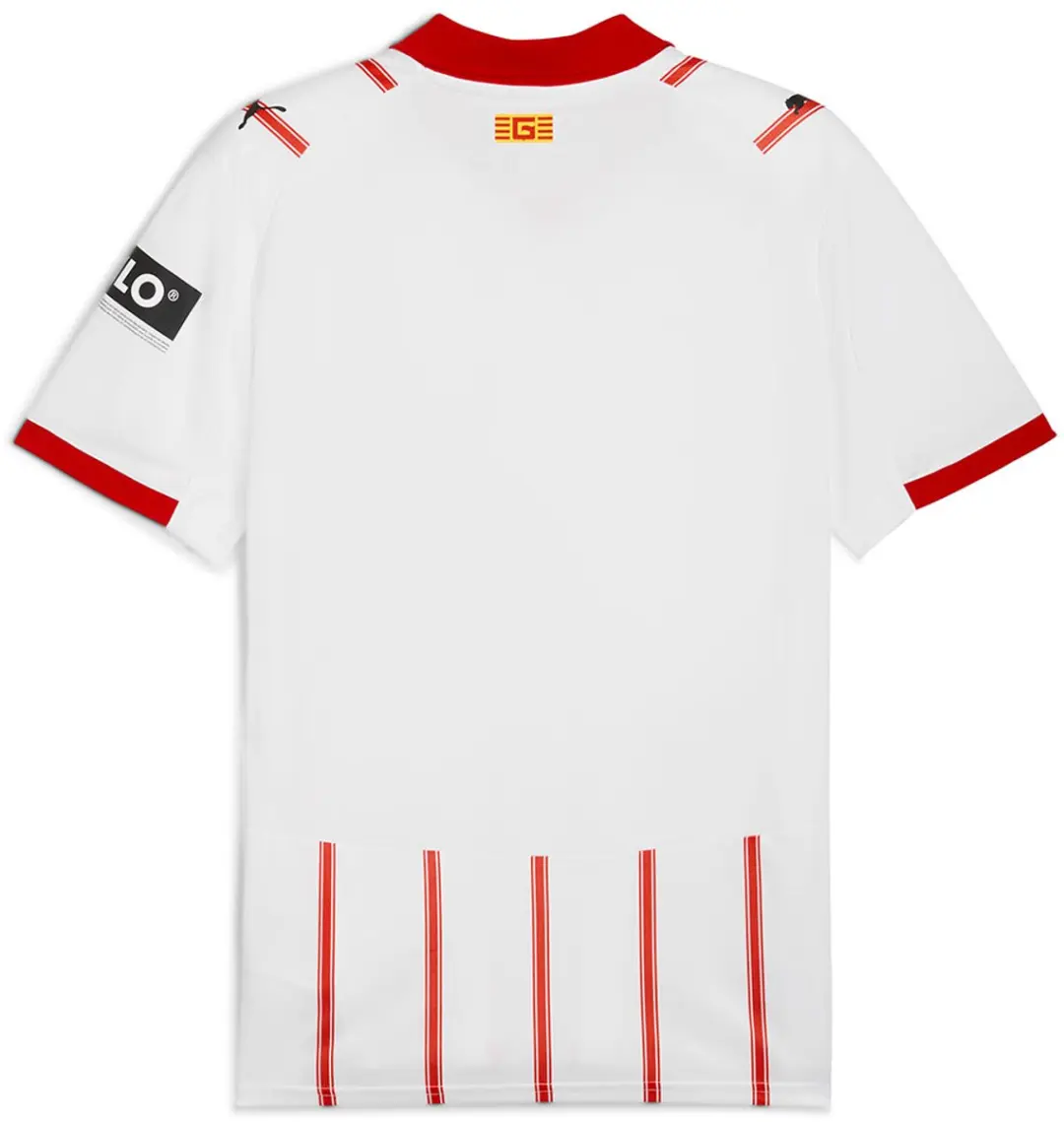 PUMA Girona FC 25/26 Replica Thuistruit Junior - Wit/Rood