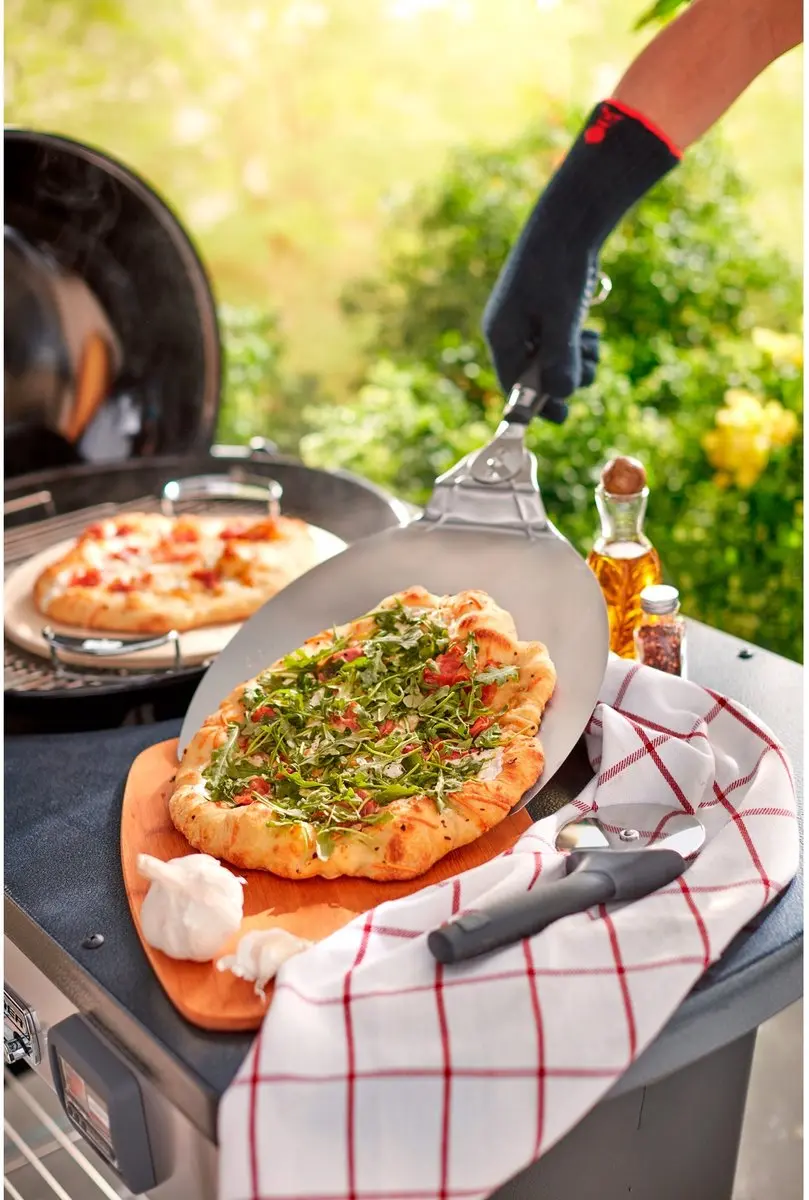 Weber Pizzaspatel Roestvrijstaal - Zwart