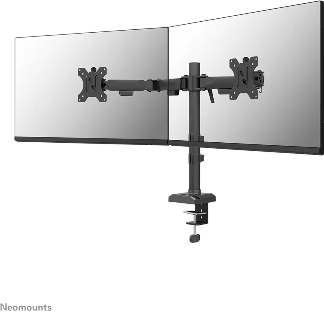 Neomounts NERO DS60-600BL2 Monitorarm 2 schermen