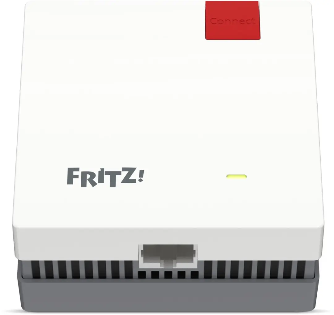 FRITZ! Repeater 1600 Mesh Wi-Fi Extender - Wi-Fi 6 - 3000 Mbit/s - Wit