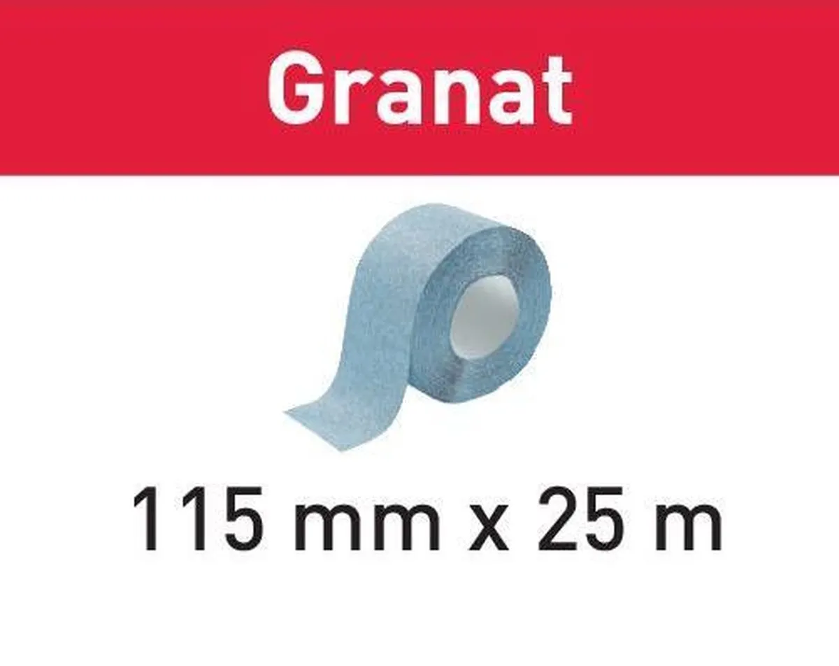 Festool Schuurrol Granat 115x25m P80 - 1 Stuk