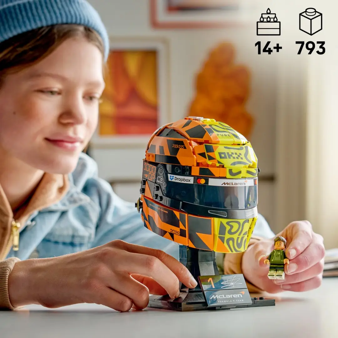 LEGO McLaren F1 Team Helm Lando Norris 43023 - 793 Stukken - Meerkleurig - afbeelding 6 van 6