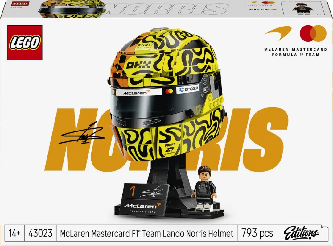 LEGO McLaren F1 Team Helm Lando Norris 43023