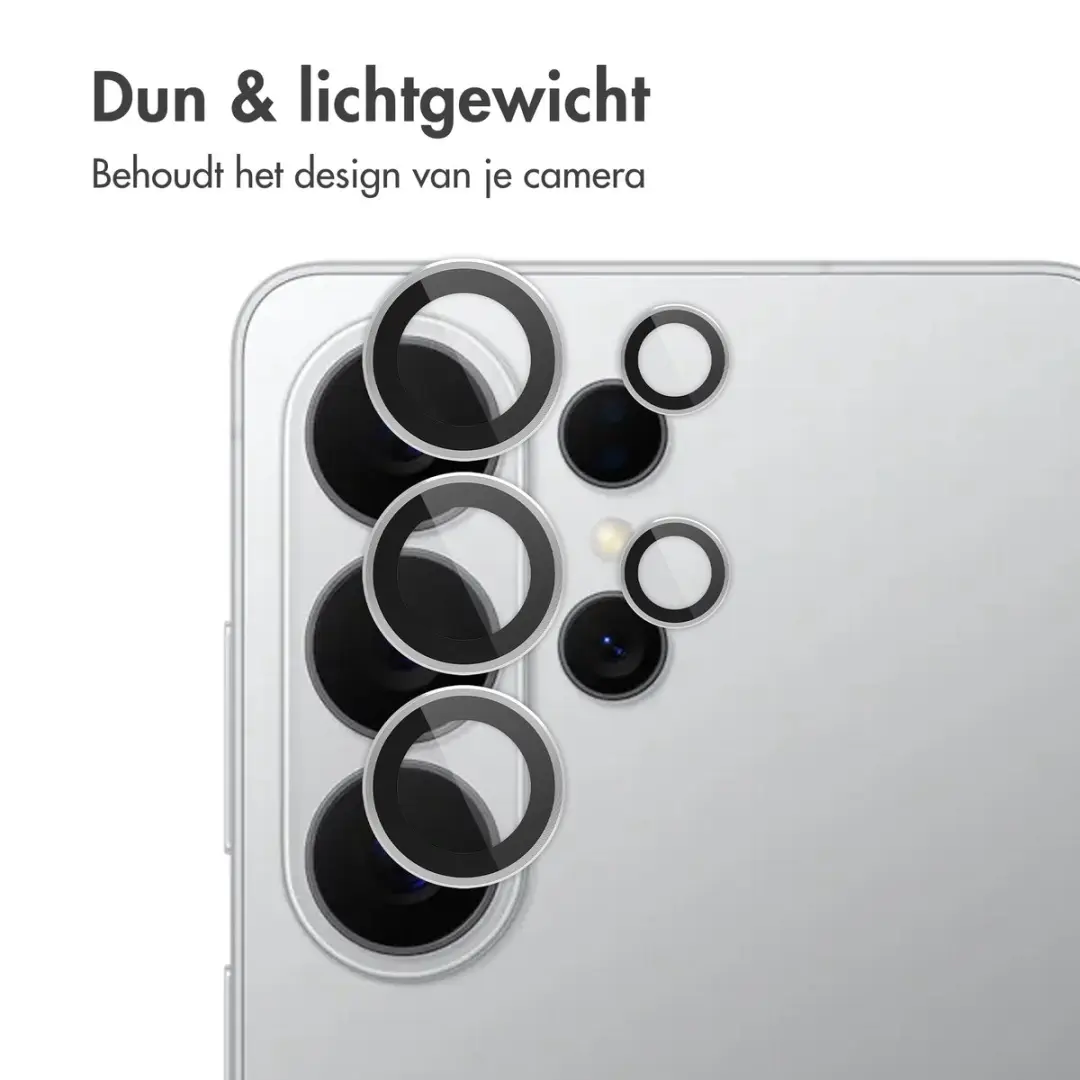 Imoshion Camera Lens Protector S26 Ultra - 2 Stuks - Silver Shadow