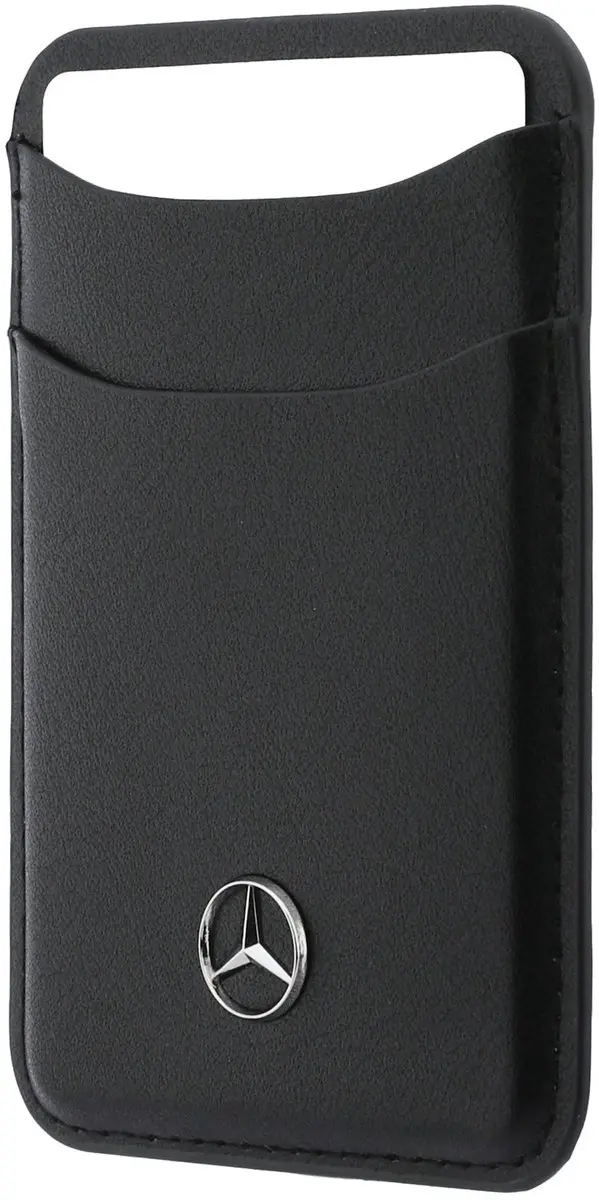 Mercedes Wallet Pasjeshouder - MagSafe - 2 Pasjes - Zwart