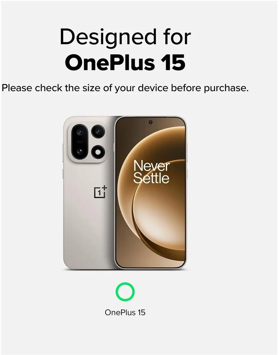 Ringke Fusion X Hoesje OnePlus 15 - Camo Zwart