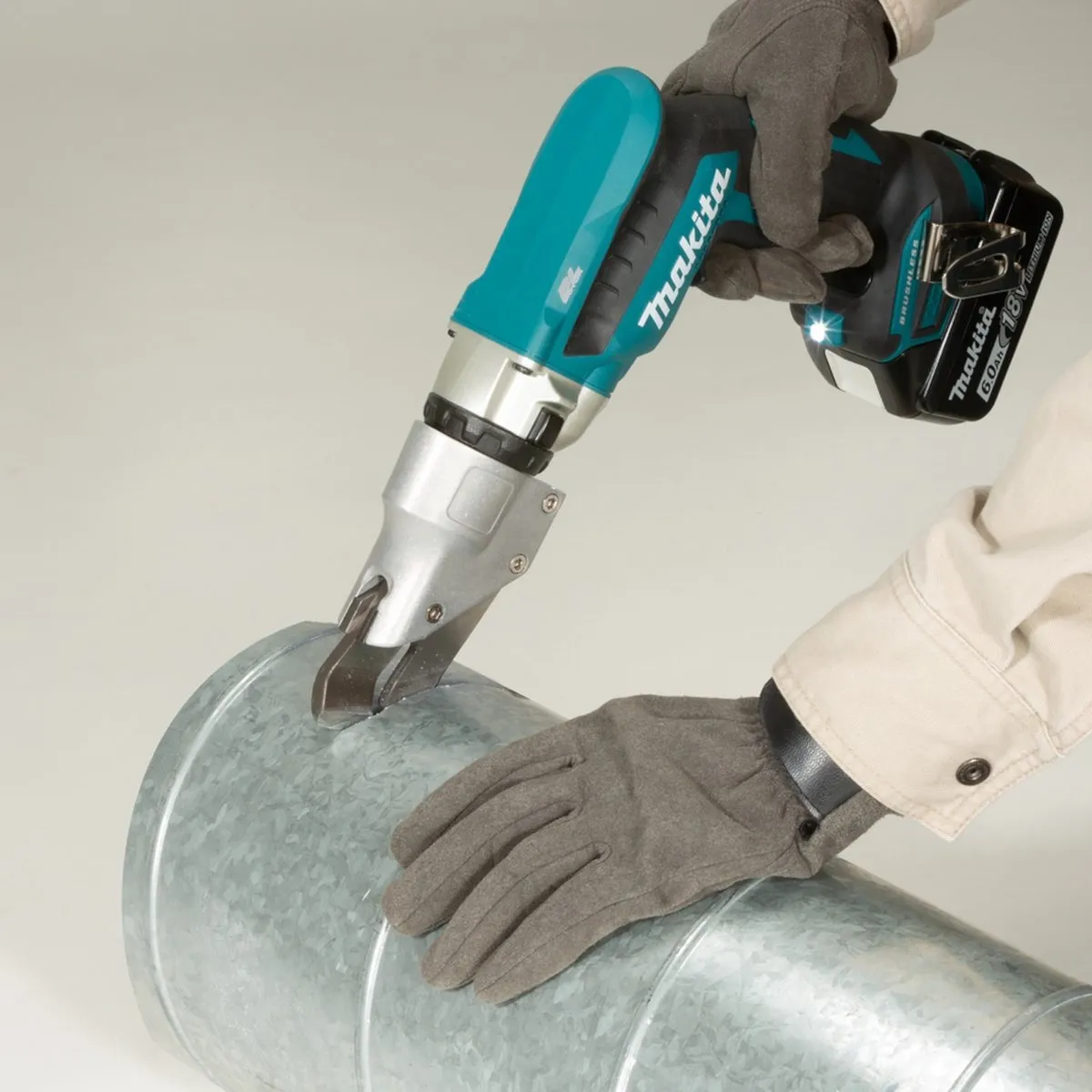 Makita DJS131Z Accu Plaatschaar 18V - 1,3mm RVS/staal