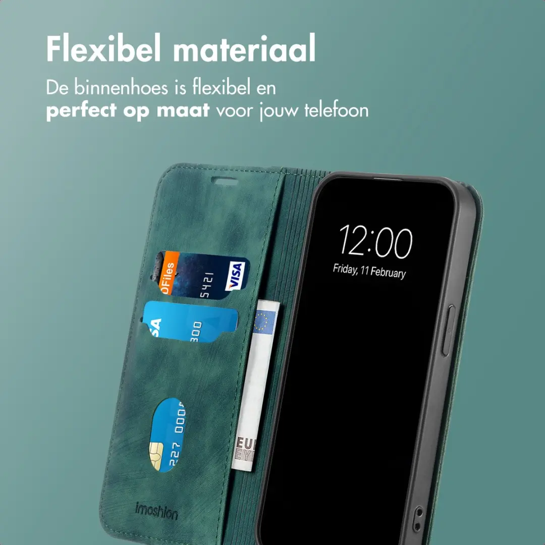 imoshion Hoesje Oppo Reno15 Pro - Groen - 2 Pasjes