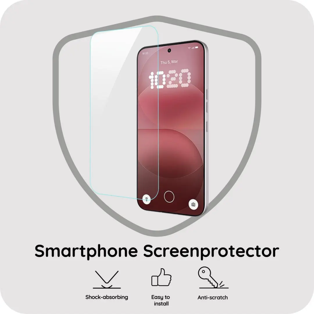Just in Case Screenprotector Nothing Phone (4a) Pro - MNT2904SG0 - afbeelding 6 van 6