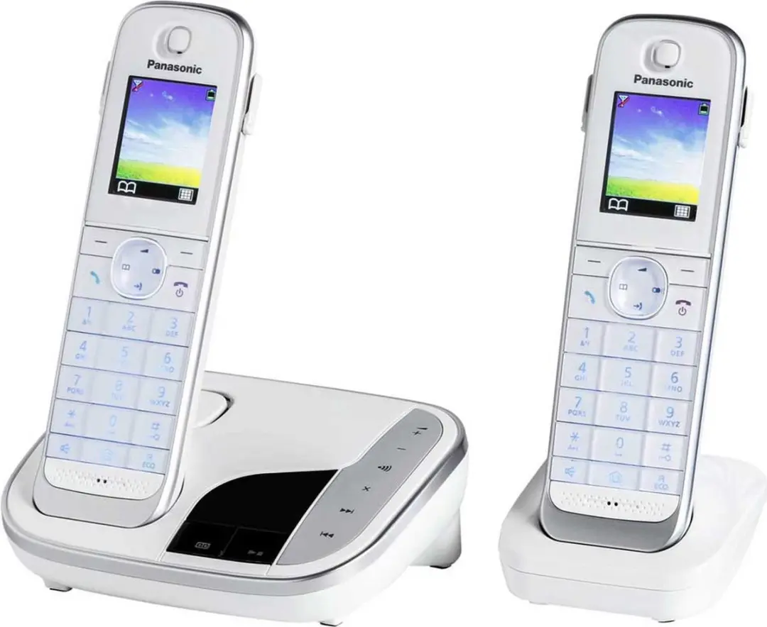Panasonic KX-TGJ322GW Telefooncentrale - 2 Handsets - Wit - afbeelding 5 van 5