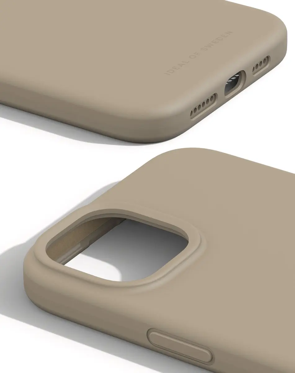 iDeal of Sweden iPhone 15 Plus Silicone Hoes - Beige - IDSIC-I2367-128 - afbeelding 4 van 5