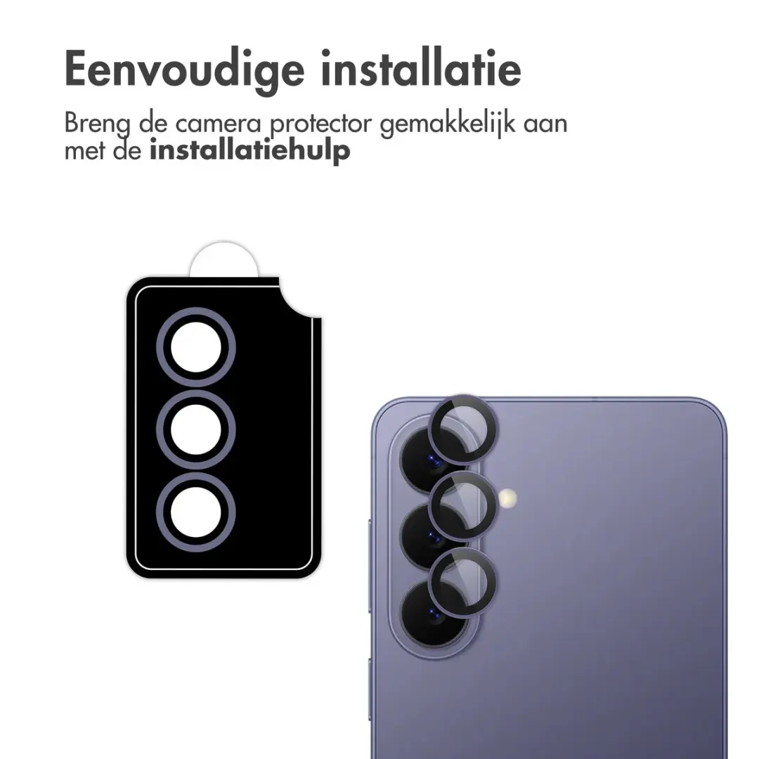 imoshiion Camera Lens Protector - Samsung Galaxy S26/S26+ - 2 Stuks - Cobalt Violet